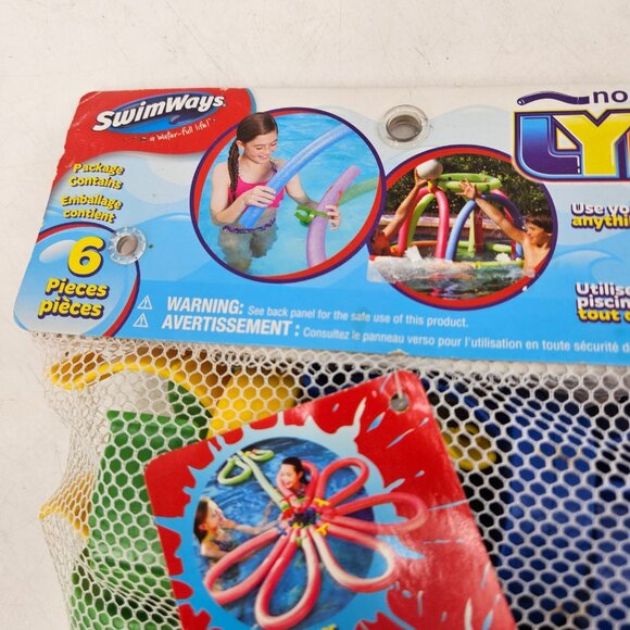 New SwimWays Noodle Lynx 6 Pieces Interlocking and Adjustable Connectors - Picture 4 of 4